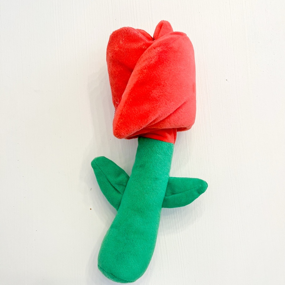 Valentine rose pet snuffle toy! NEW